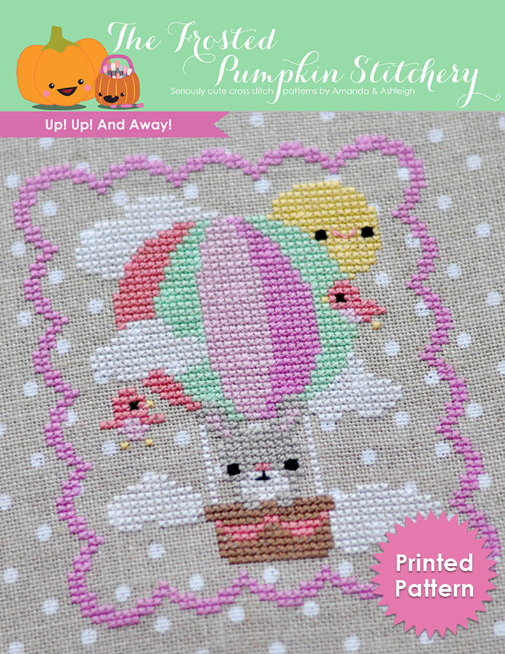 Hello Spring Printed Cross Stitch Pattern  Frosted Pumpkin Stitchery – The  Frosted Pumpkin Stitchery